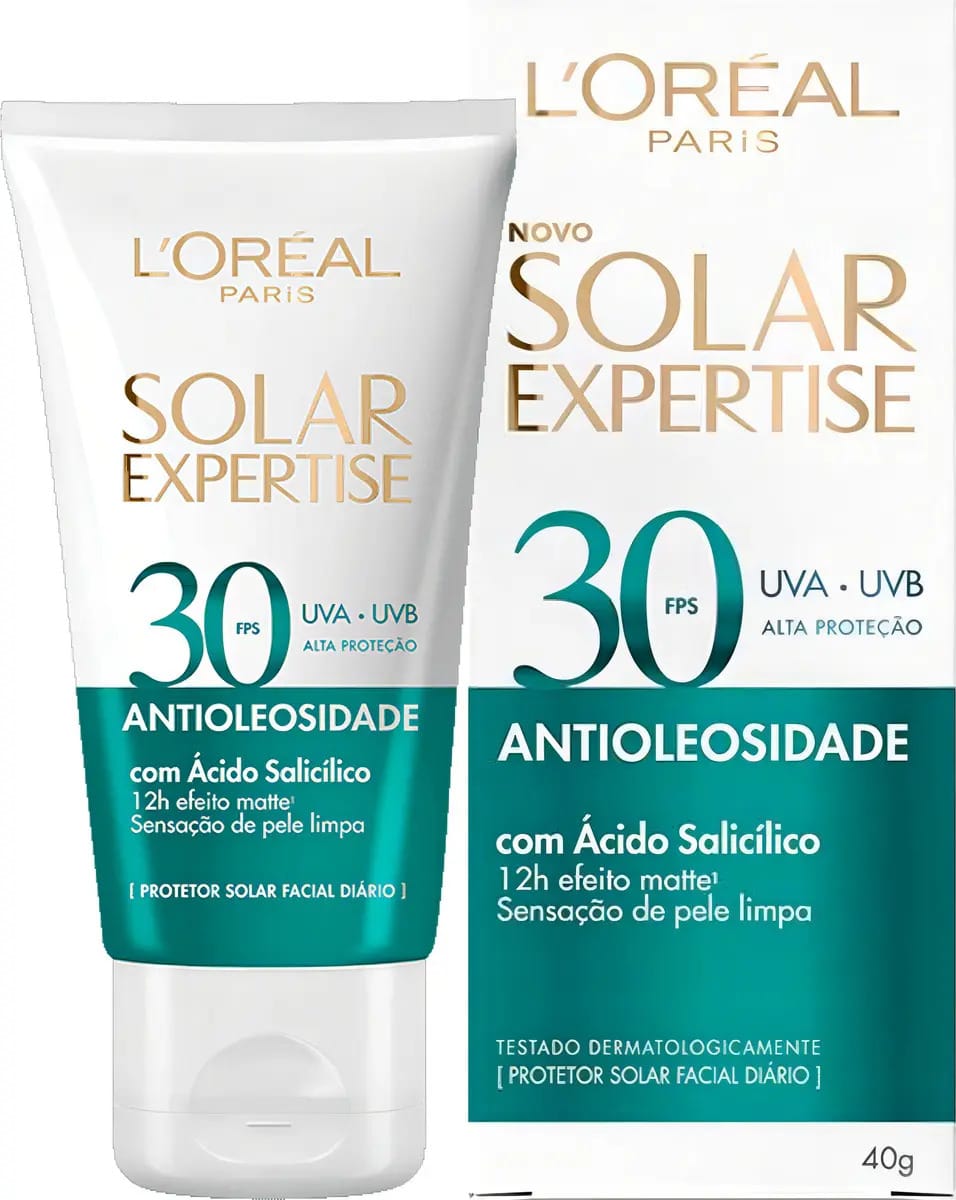 Protetor Solar Expertise Antioleosidade Fps30 Sem Cor Loréal