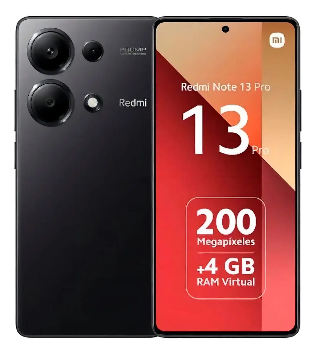 Xiaomi Redmi Note 13 Pro 4g 512/12 Global Lacrado+brinde Cor Preto