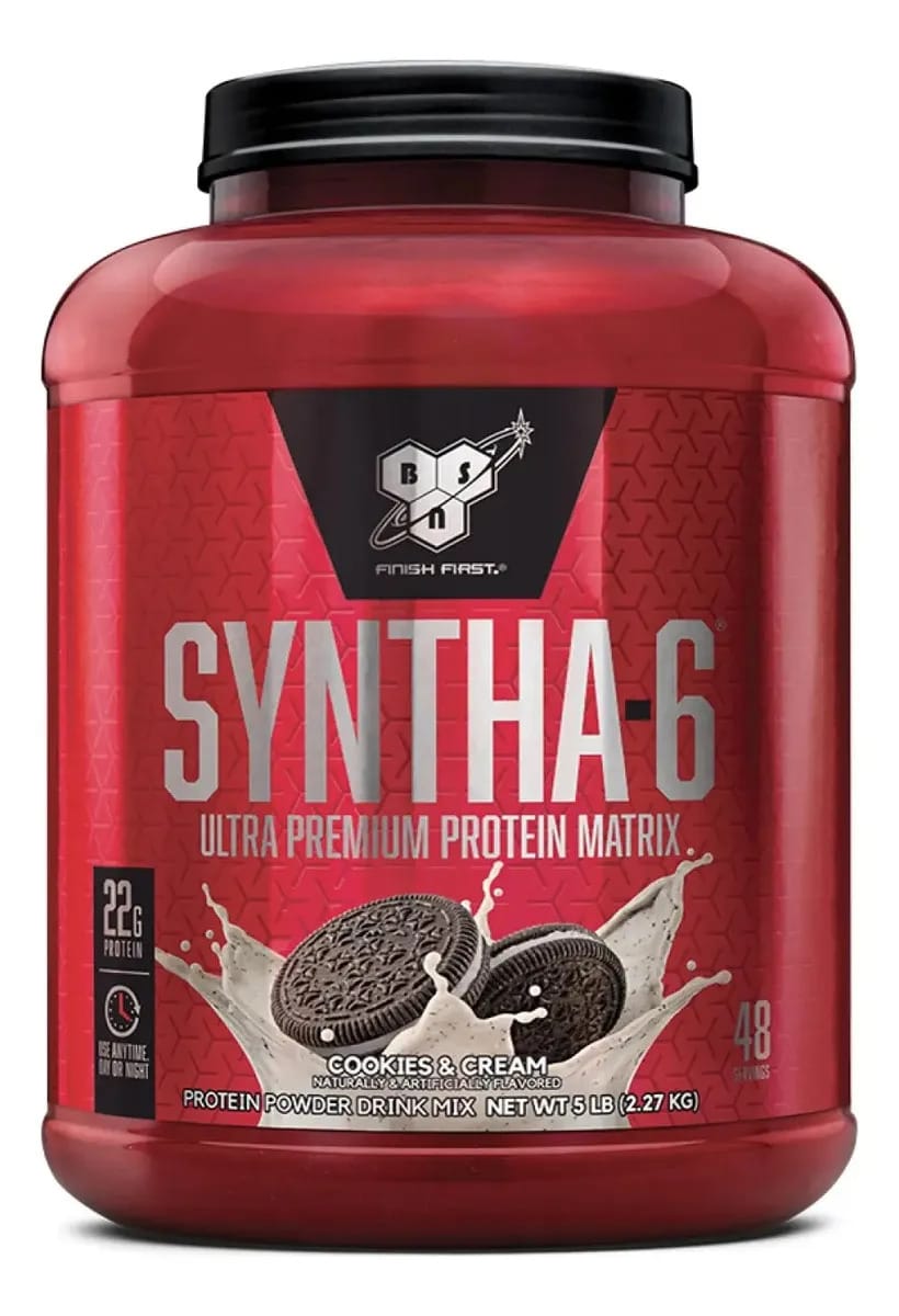 Suplemento en pó BSN SYNTHA-6 Proteína de Syntha-6 5 Lb - Bsn sabor biscoitos x 2.268kg