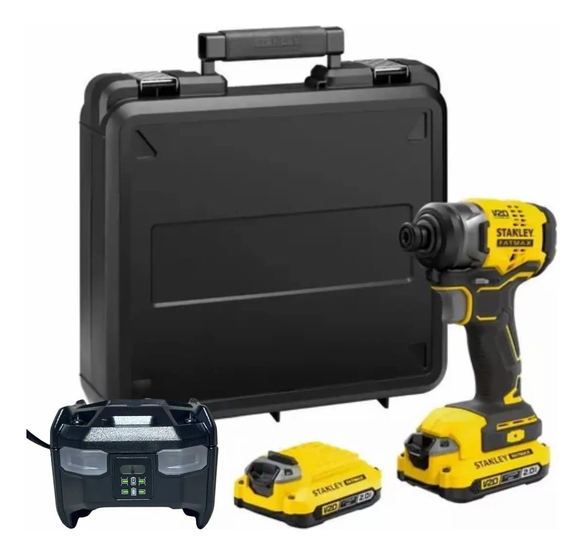 Parafusadeira Impacto 1/4 2 Ah Sbi810d2k-br Stanley
