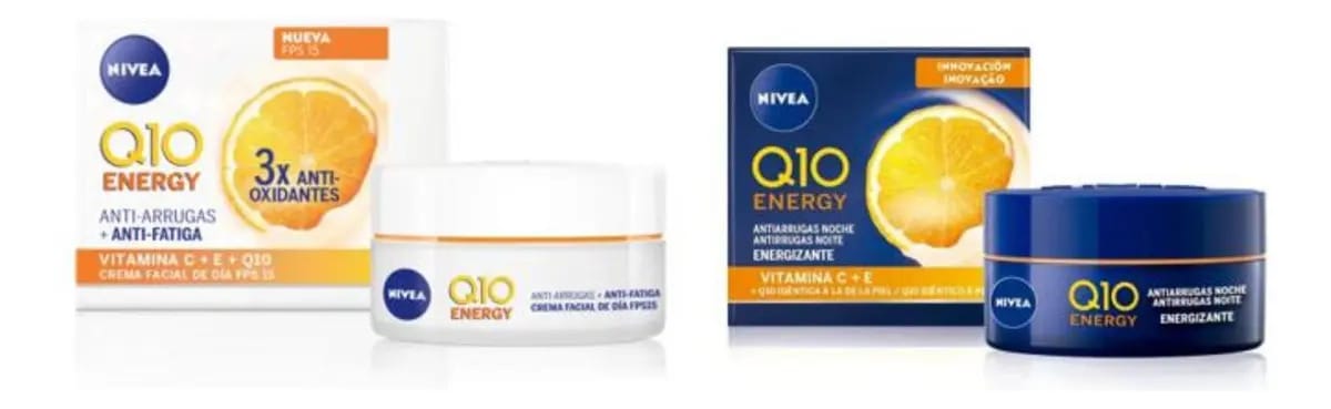 Rotina facial Nivea Q10 Energy