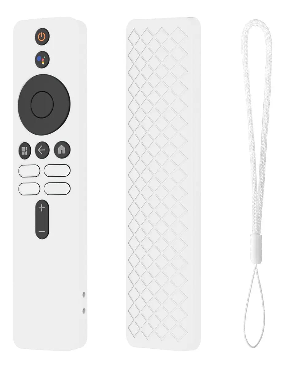 Capa de controle remoto para Xiaomi Mi Tv Box S 2 Gen - cor branca