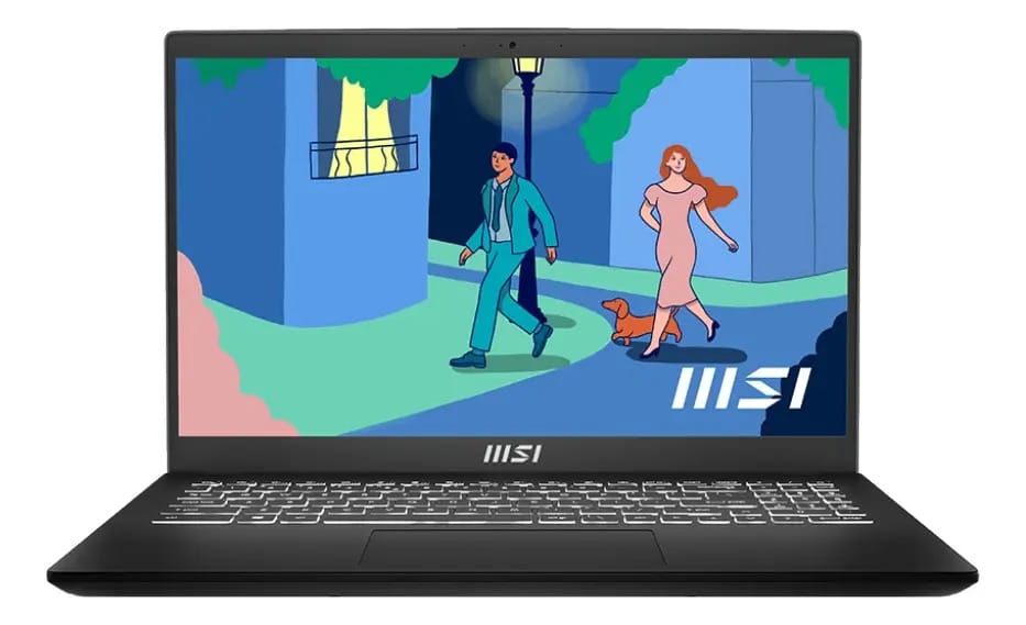 Msi MSI Modern 15 1215U 16GB RAM 512GB Preto