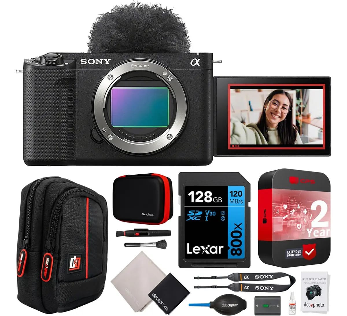 Câmera Sony Zv-e10 Ii Mirrorless Alpha Aps-c 26mp 4k