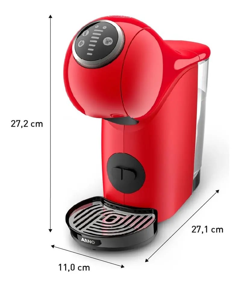 Dolce Gusto Genio S capsule-dolce-gusto 220V Vermelho