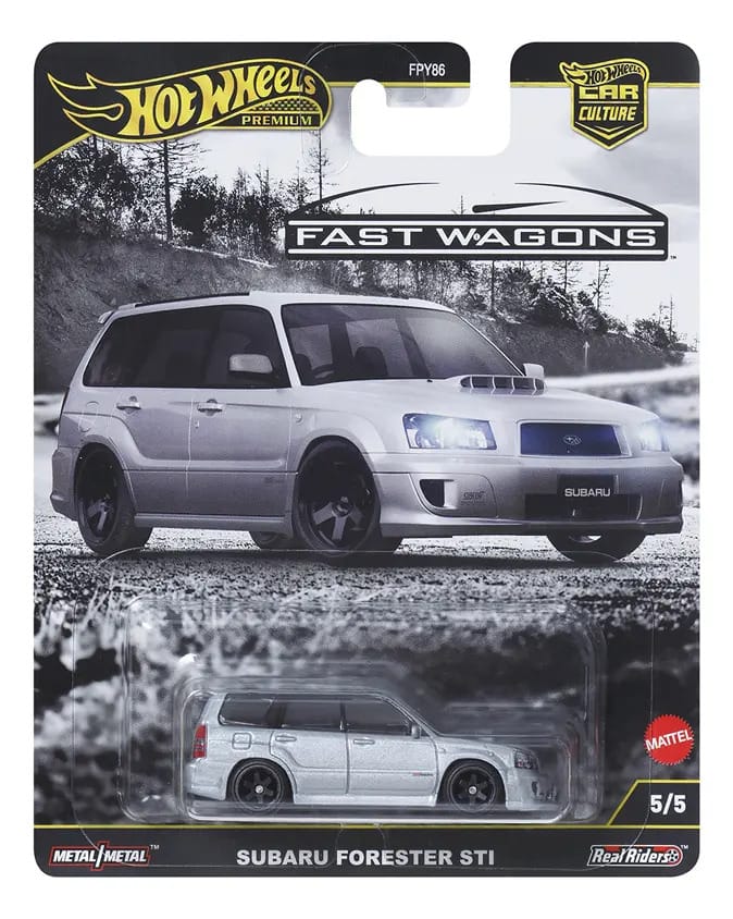 Hot Wheels Premium Car Culture Fpy86 Subaru Forester Sti