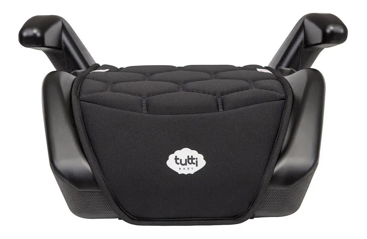 Assento Elevação Infantil P/ Carro Elevato Preto Tutti Baby