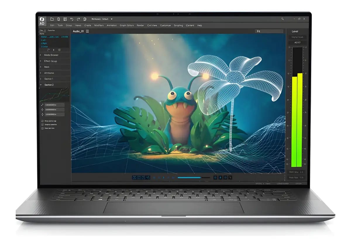 Notebook Dell Xps Precision 5570 Silver 2023 15.6 1920 x 1200 Disco SSD 512 GB Intel 12900h 16 GB RAM