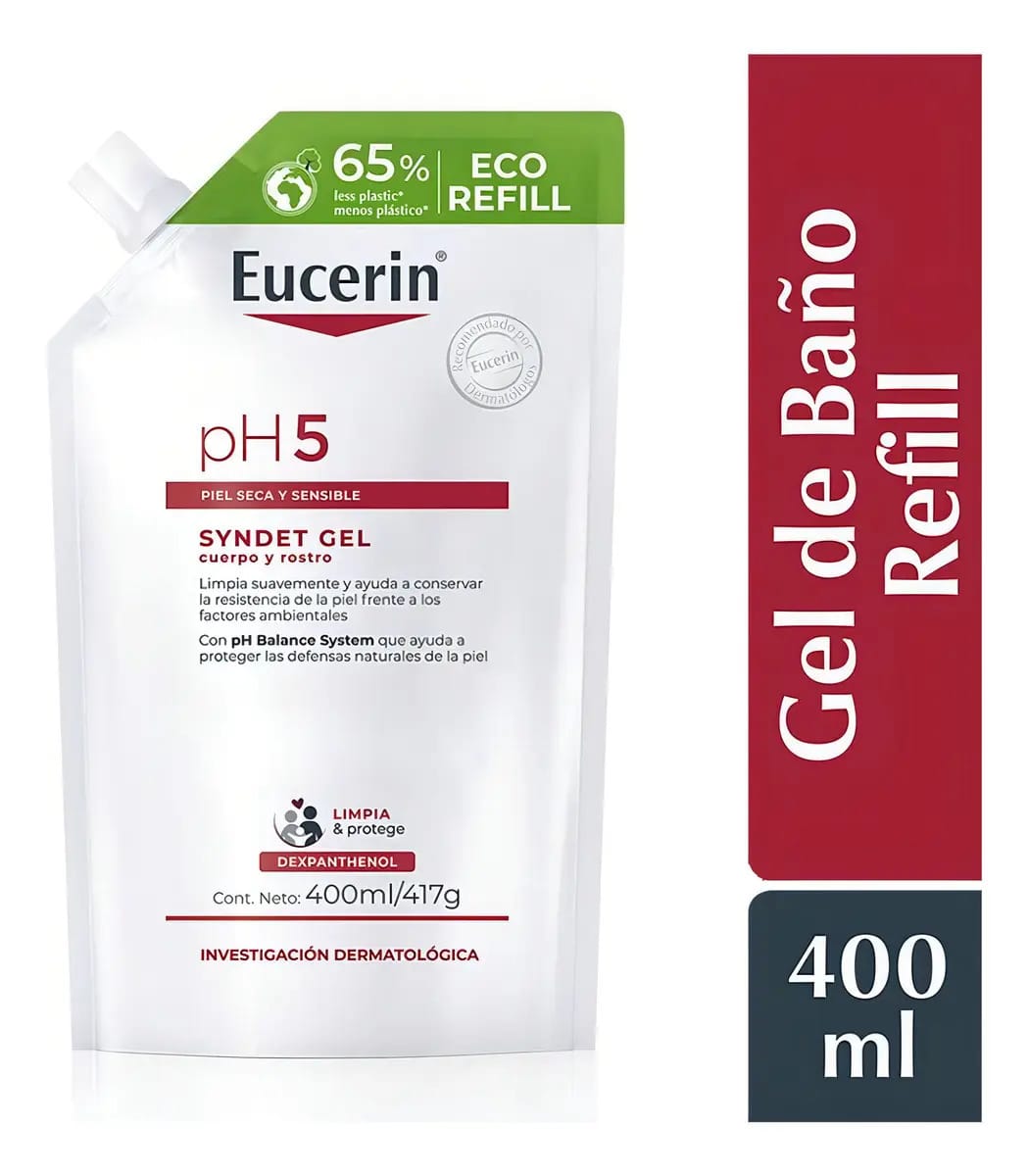 Eucerin PH5 Refill Syndet Gel 400ml