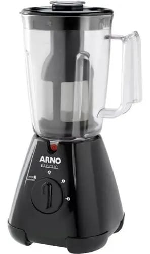 Liquidificador Arno Faciclic Copo Leitoso Ln33 Preto Riscado