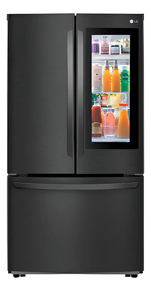 Refrigerador LG Frenchdoor 696L Instaview Doorcooling GM78BVT cor preta