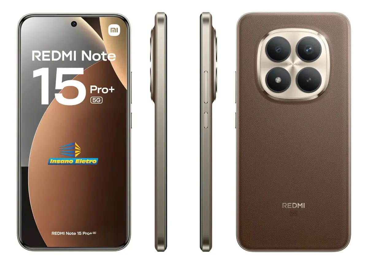 Xiaomi Redmi Note 15 256gb 8gb Ram Global 2026 Marrom Com Dourado