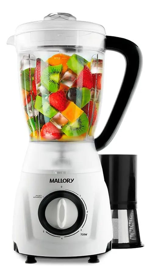Liquidificador Mallory Magnum Colors Branco 720w 127