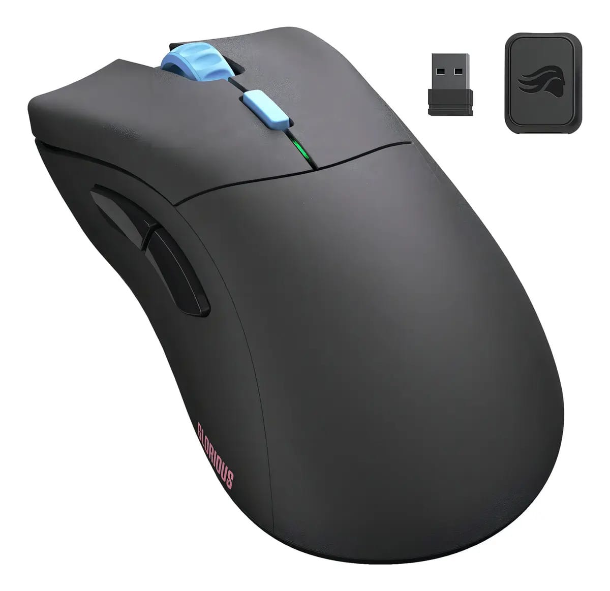 Glorious Model D Forge, mouse preto sem fio para jogos, PC 6