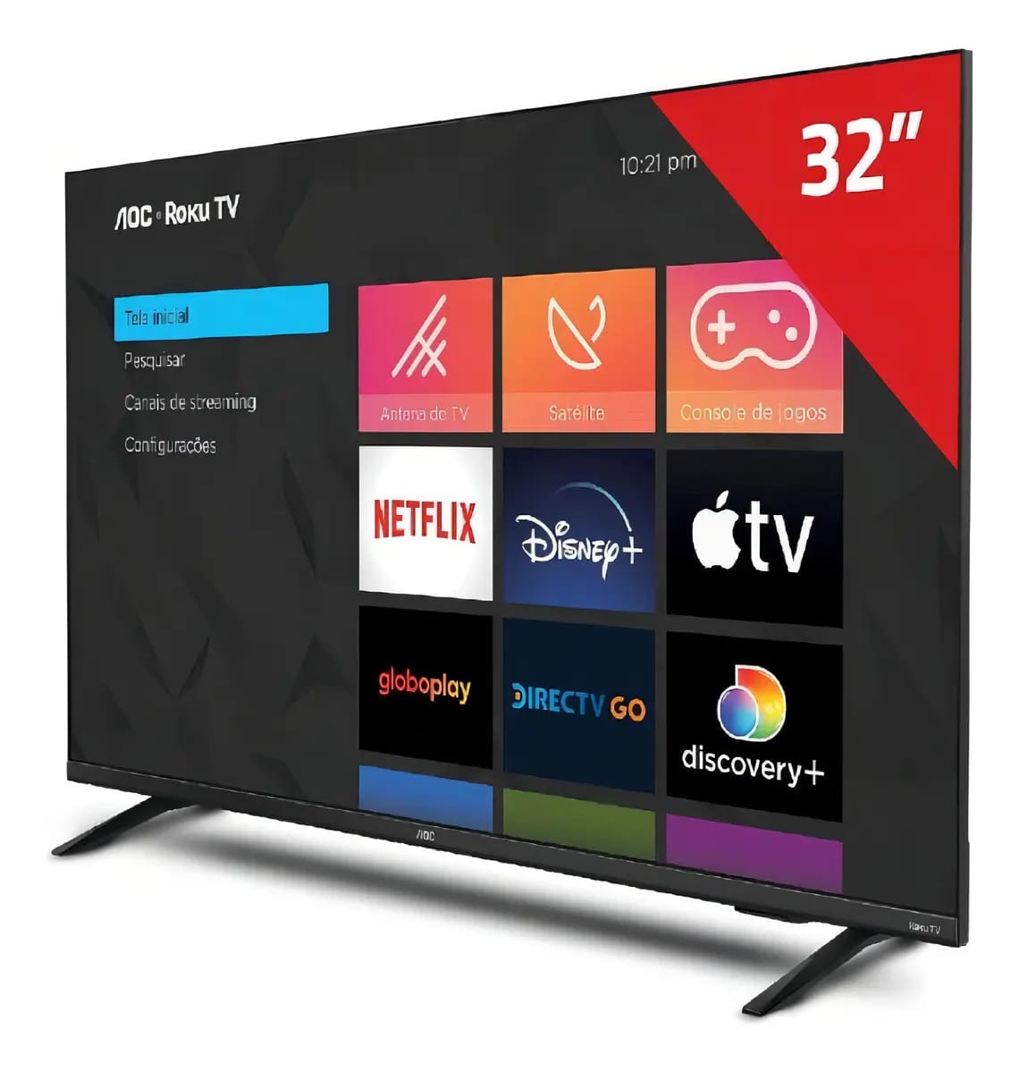 Aoc Roku Smart 50 32S5135/77G 32" LED HD