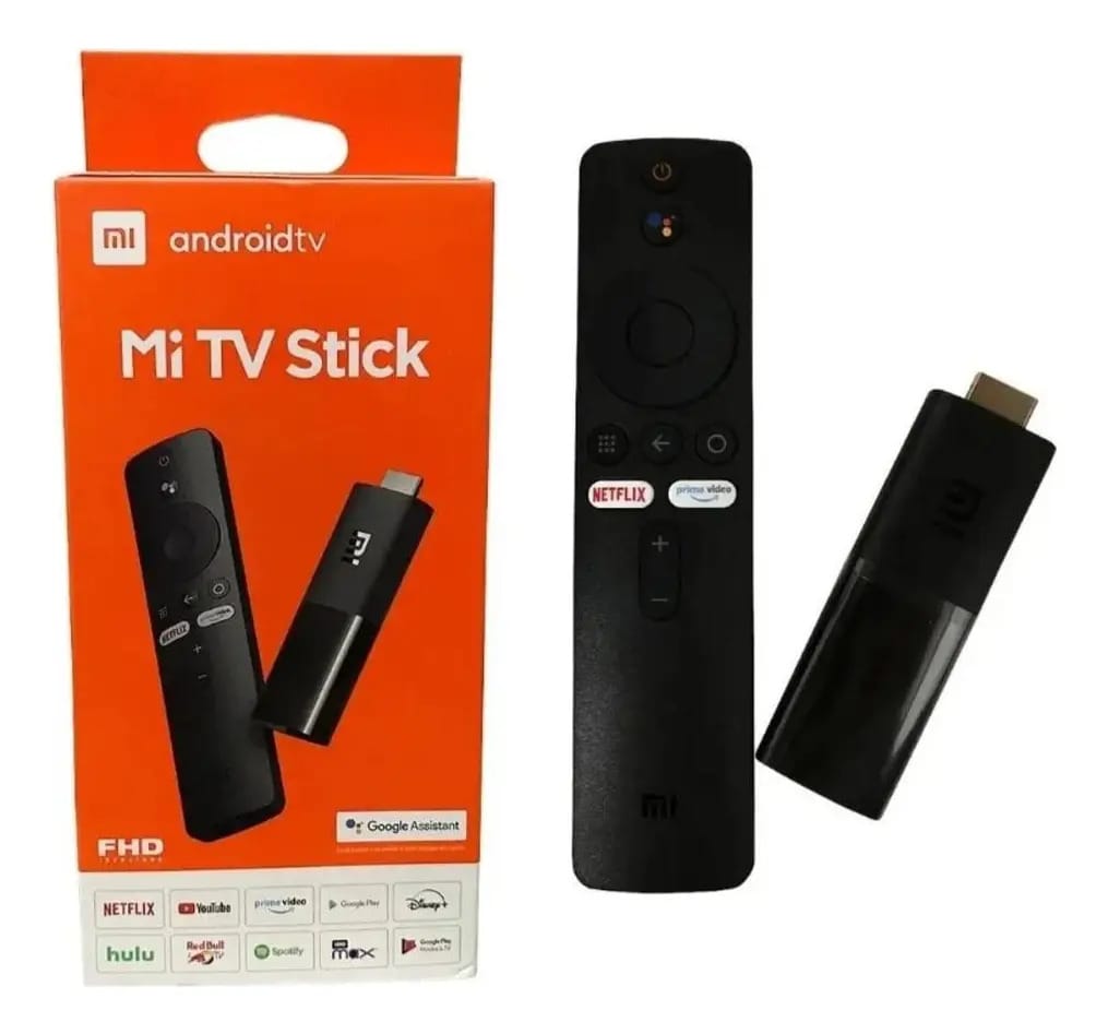 Xiaomi Mi TV Stick Android TV 11 | Full HD | Streaming Netflix Prime Video | Controle Remoto com Voz