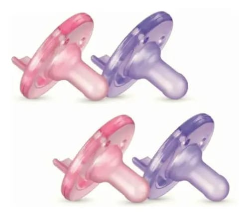 Chupeta para bebês Philips Avent Soothie, rosa/roxa