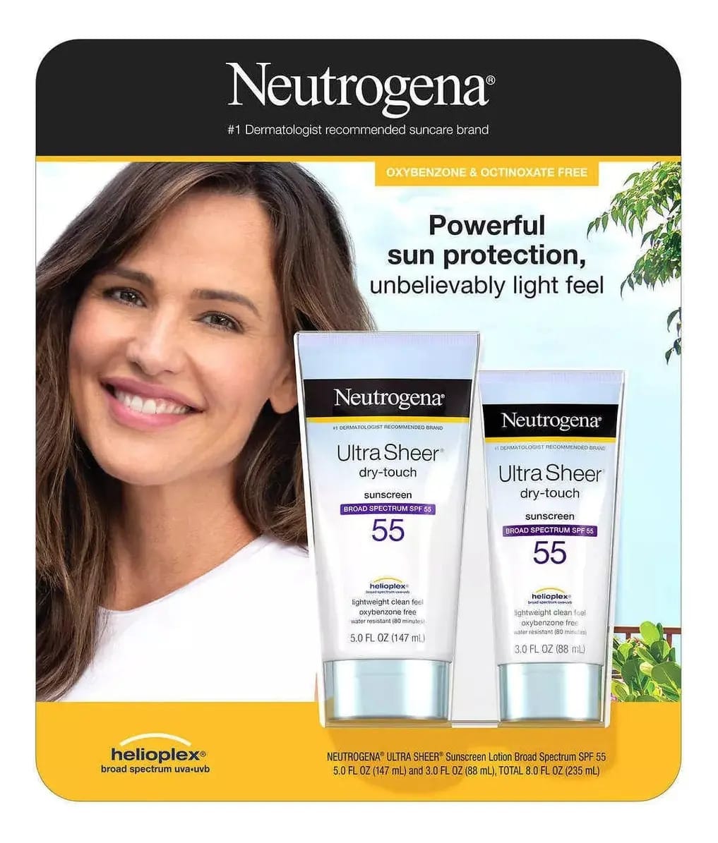 Kit Protetor Solar Neutrogena Ultra Sheer - Fps 55