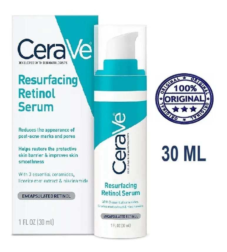 Sérum de retinol Cerave Resurfacing para marcas de acne 30ml