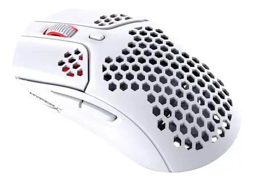 Mouse Gamer HyperX Pulsefire Haste Sem Fio Branco