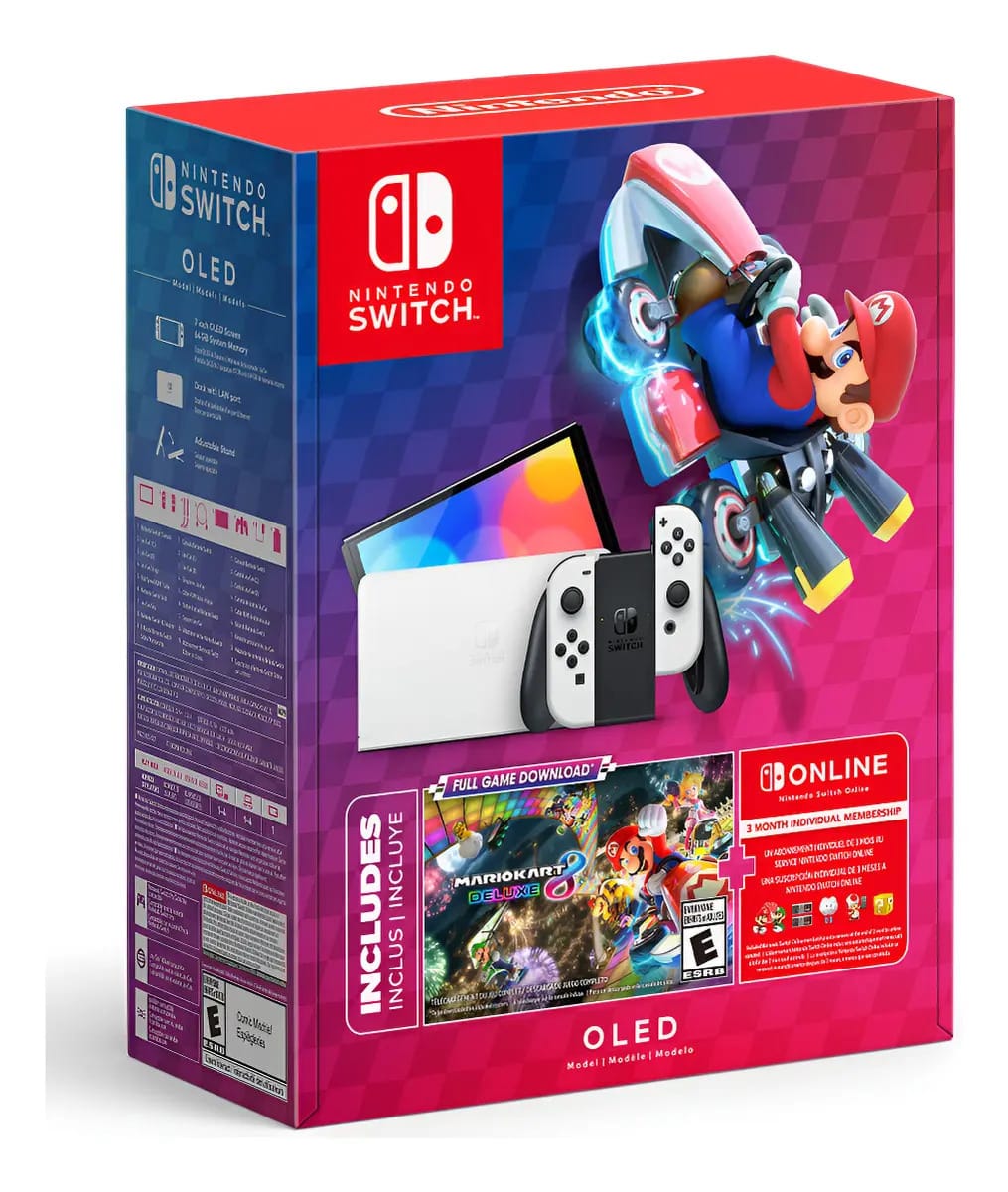 Nintendo Switch OLED Digital Branco