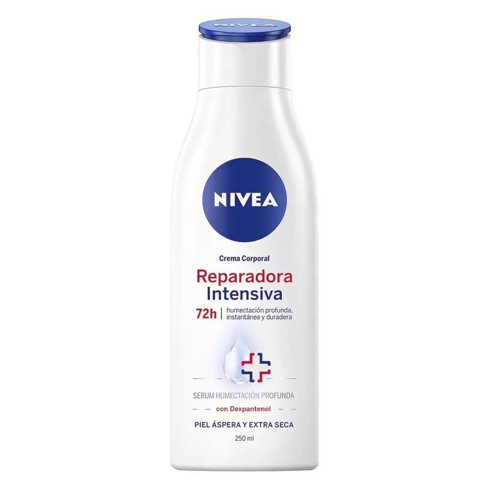 Creme de Regeneração Intensiva Nivea Creme Corporal Hidratante Nivea Intensive Regeneration 400ml em um frasco de 250ml/400g