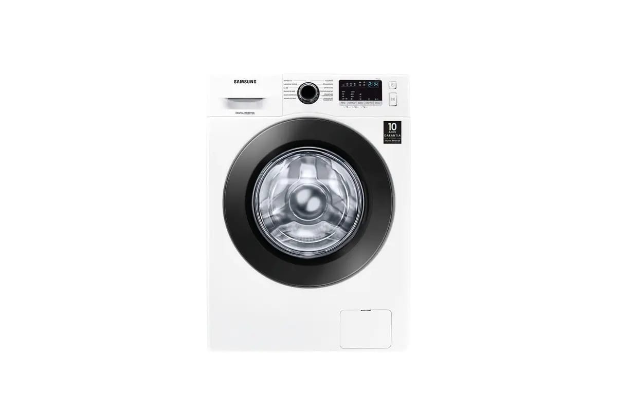 Lavadora Samsung Ww4000 Digital Inverter Ww11j4473pw 11kg Cor Branco