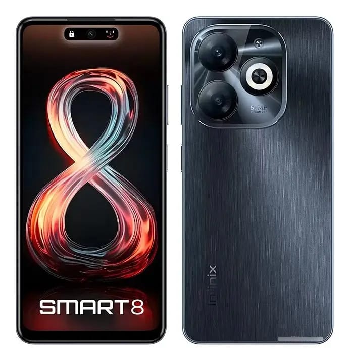 Infinix Smart 8 Pro Dual SIM 256 GB preto 8 GB RAM