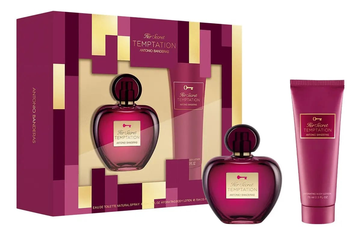 Perfume feminino Antonio Banderas Her Secret Temptation 80ml