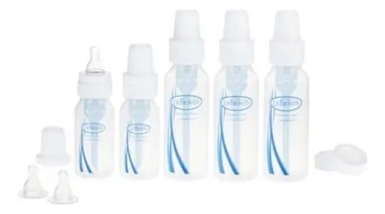 Dr Browns Natural Flow — Conjunto de 12 peças para 240 bebês brancos para recém-nascidos