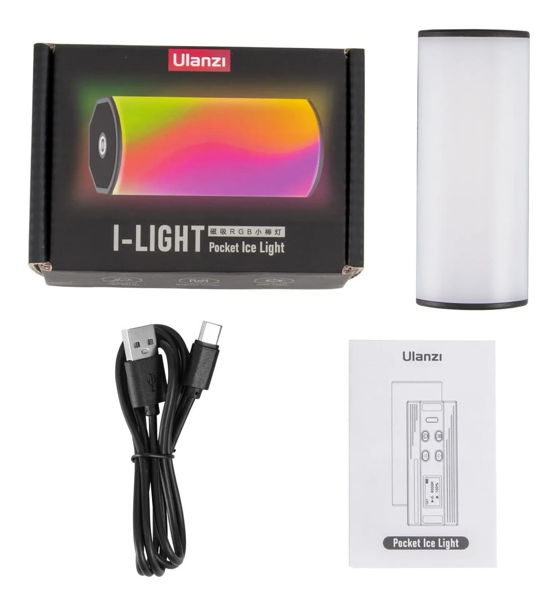Luz LED multiefeito Ulanzi i-Light