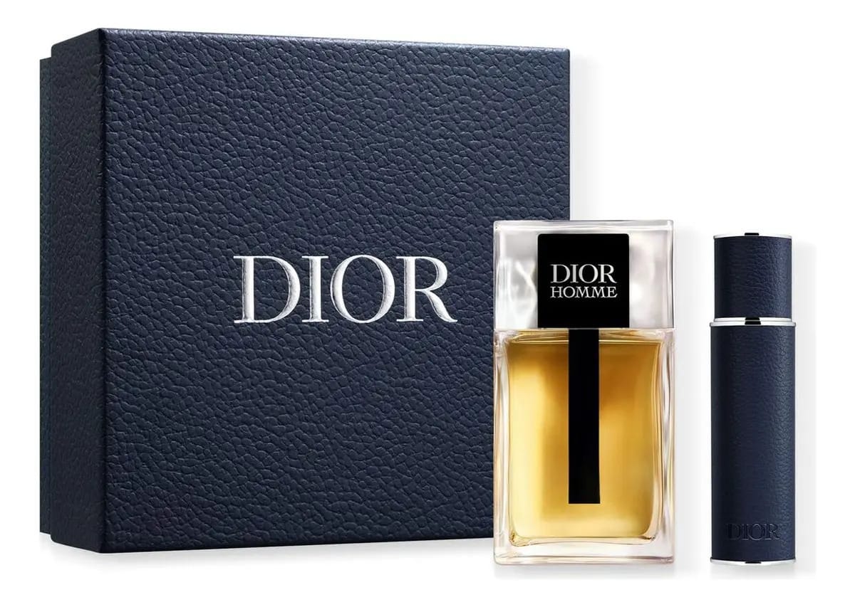 Dior Homme Edt 100ml + Tamanho de viagem 10ml para homens c3