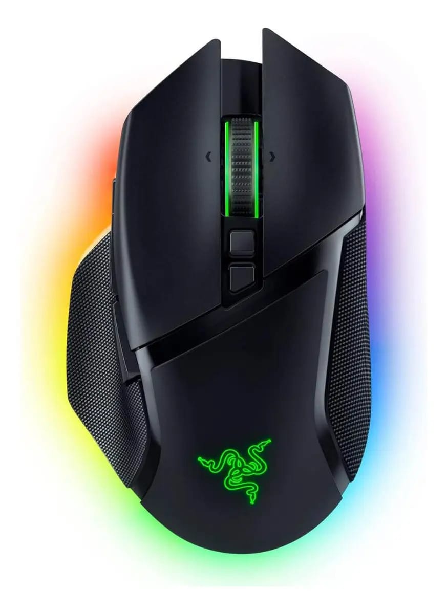 Mouse Gamer Razer Basilisk V3 Pro 30k Rgb, Hyperspeed Cor Preto