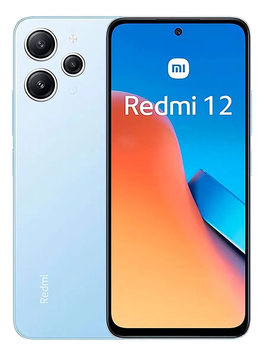 Celular Xiaomi Redmi 12 128gb/8gb Ram Super 2023 Cor Azul