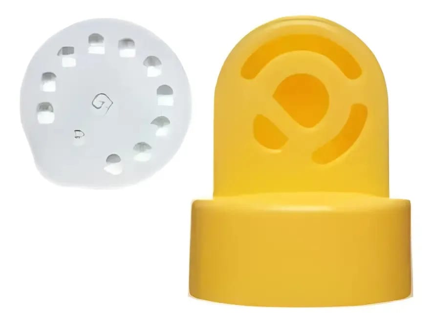Kit 1 Válvula E 1 Membrana Medela Para Bomba Extrator Leite
