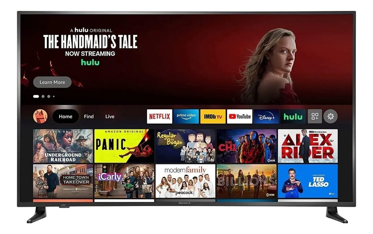 amazon Smart TV Insignia Série F30 NS-65DF710NA21 LED Fire TV 4K 65"