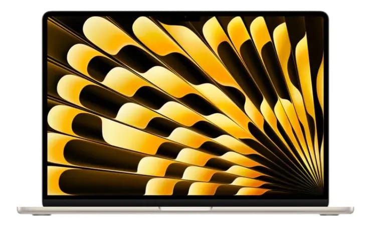 Apple MacBook Air 15-inch Starlight 15" Apple M3 8GB de Ram