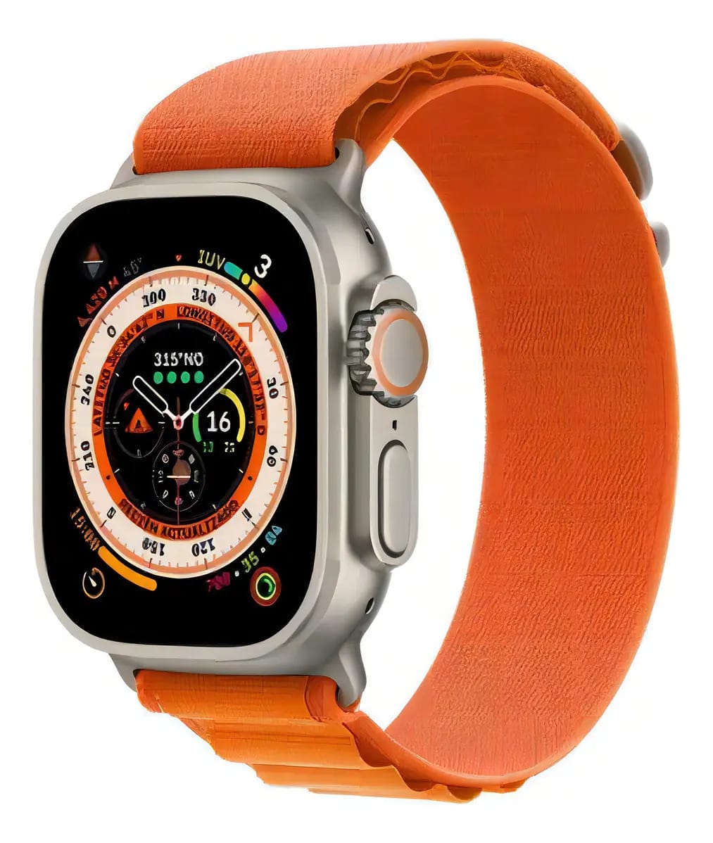Apple Watch Ultra (gps+telefone celular) - pulseira Loop Alpine Orange