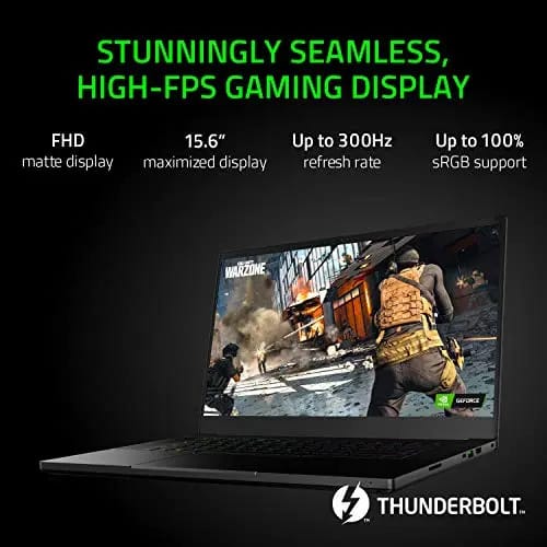 Notebook avançado para jogos Razer Blade 15 2020: Intel Core I7-10