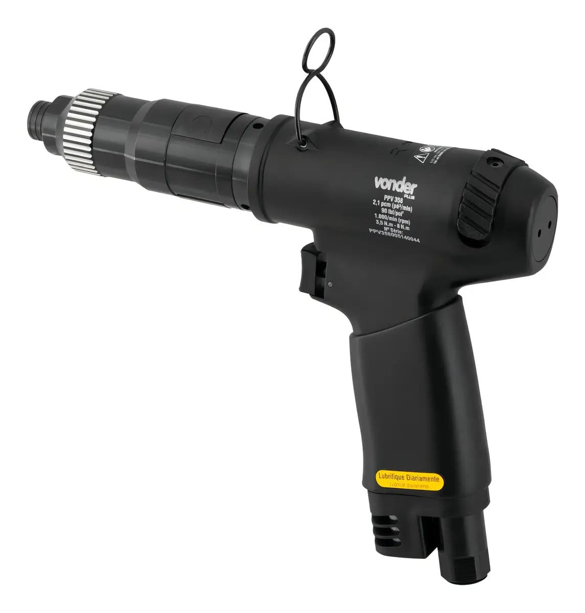 Parafusadeira Pneumática 1/4'' Gatilho Ppv358 Vonder Plus