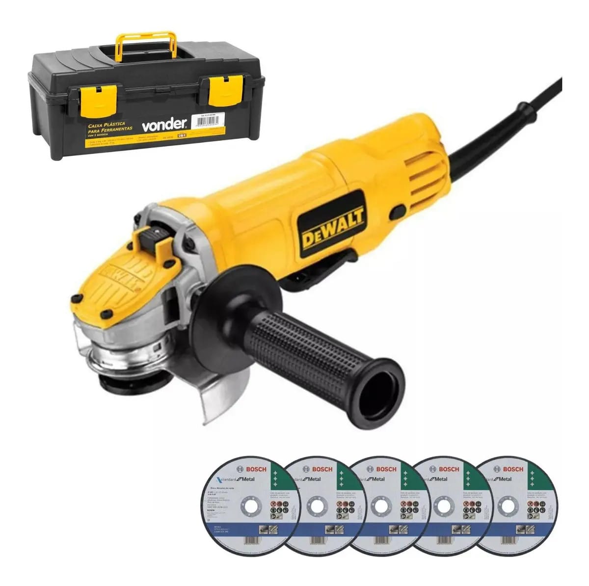 Esmerilhadeira 4.1/2 900w Dwe4120 Dewalt Acessórios