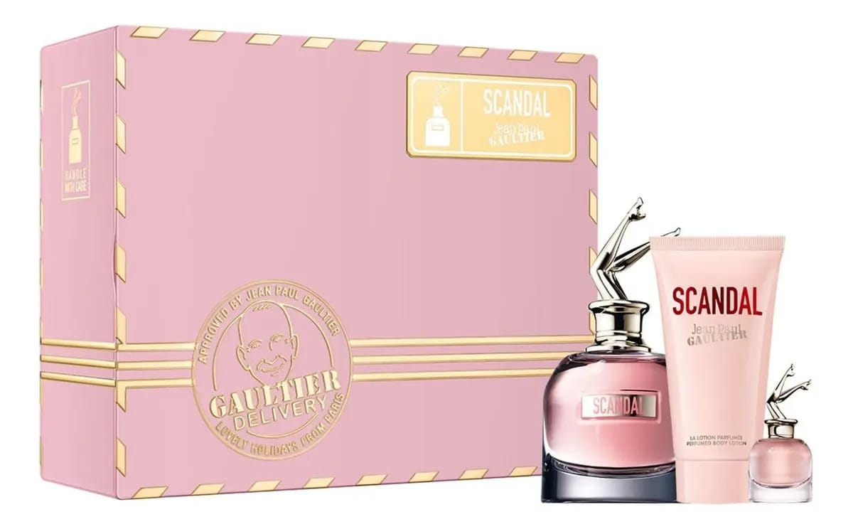 Conjunto Scandal Jean Paul Gaultier Feminino (3 Produtos)
