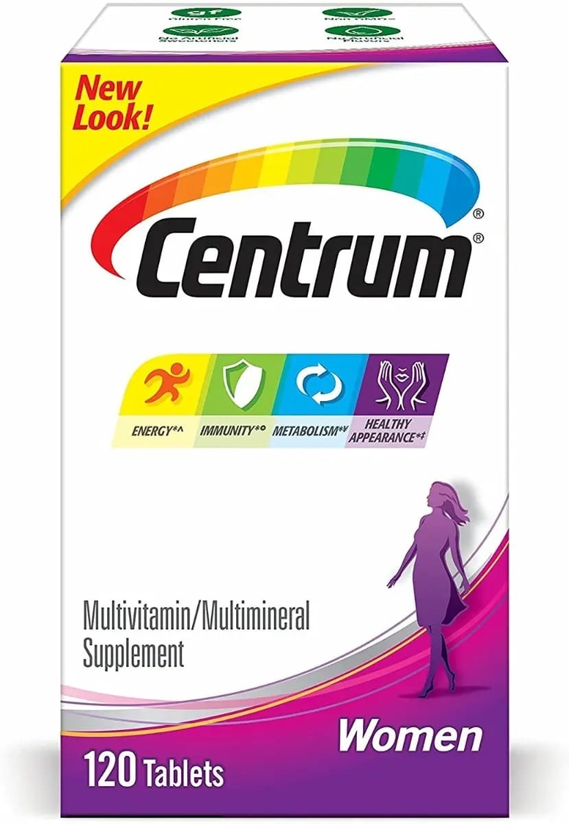 Multivitamínico americano Centrum Women's 120