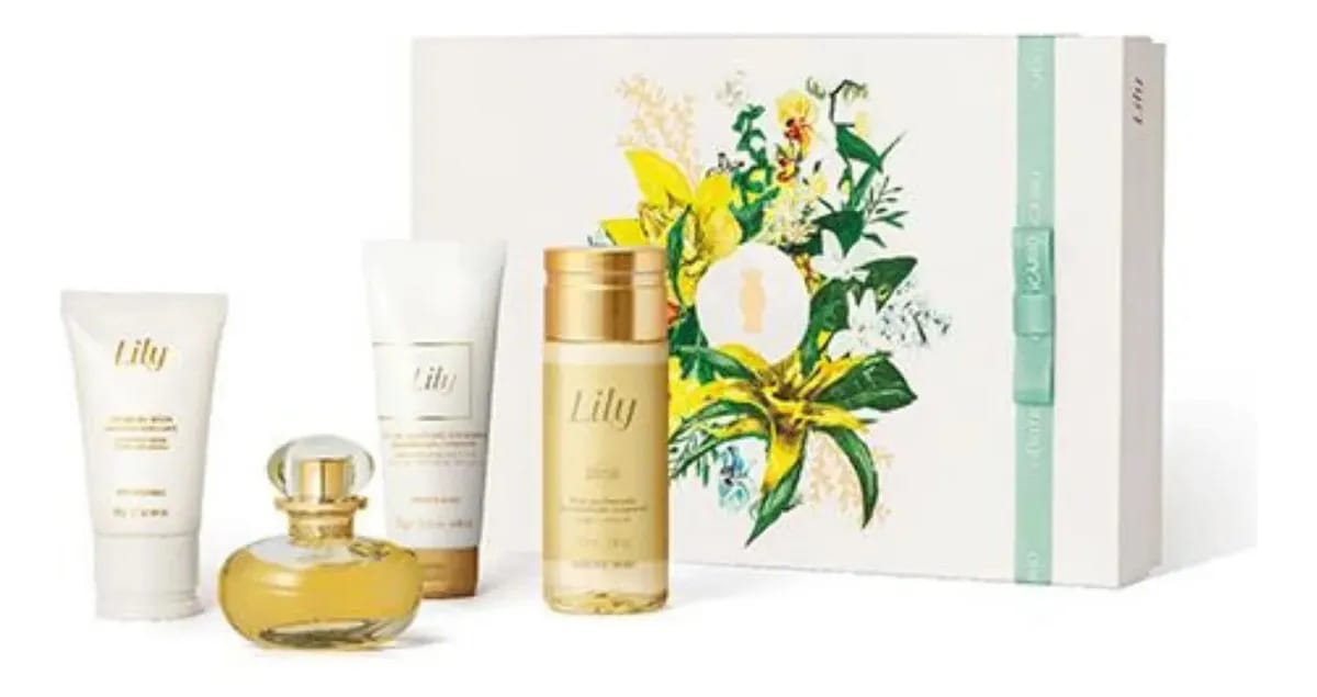 Kit Presente Lily O Boticário Tradicional Feminino