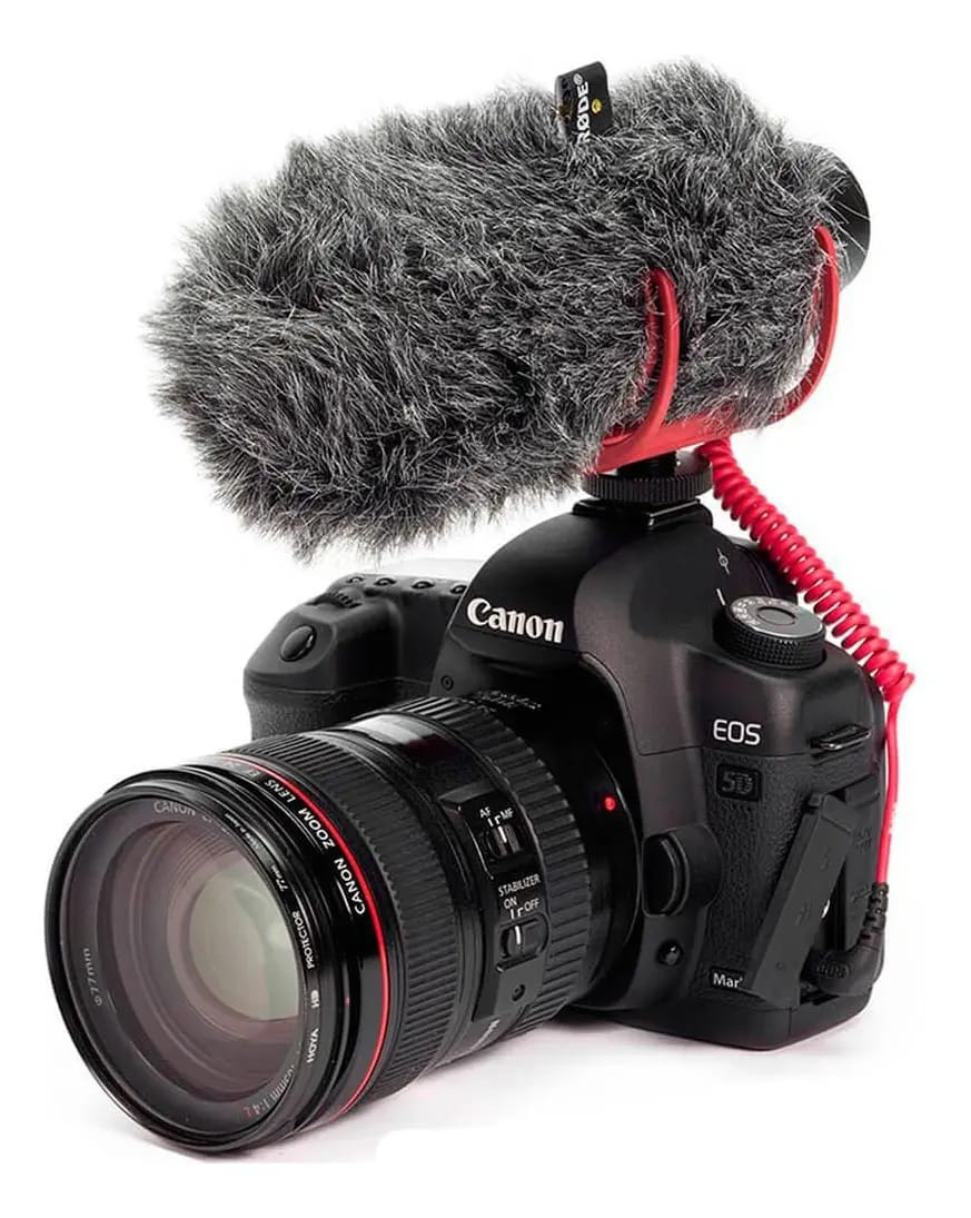 Microfone Direcional Rode Videomic Go Para Câmera