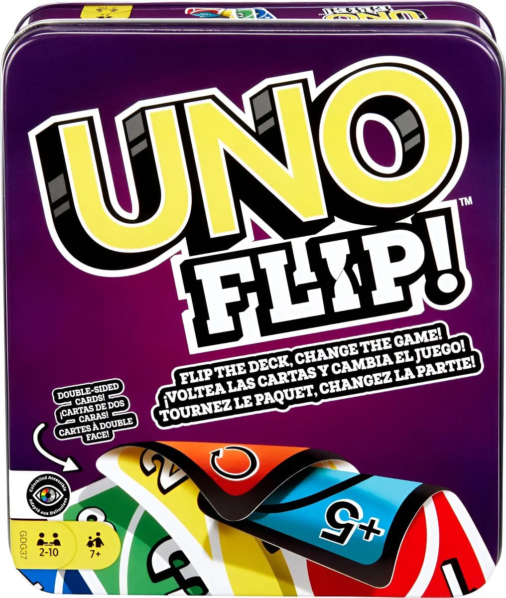 Jogo De Mesa Uno Flip Stranger Things Mattel Hjp41