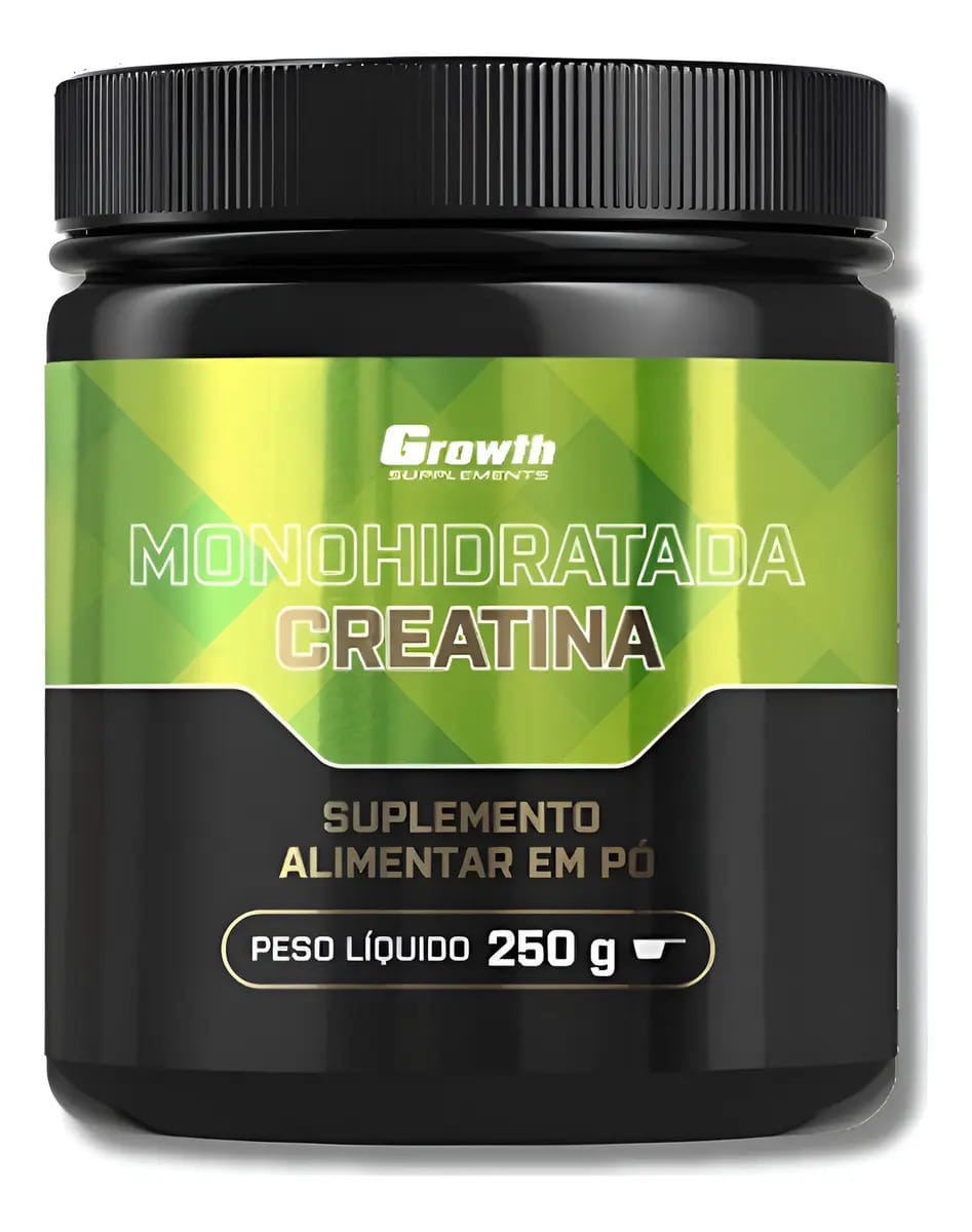 Growth Creatina Monohidratada 250g - Imediato Neutro