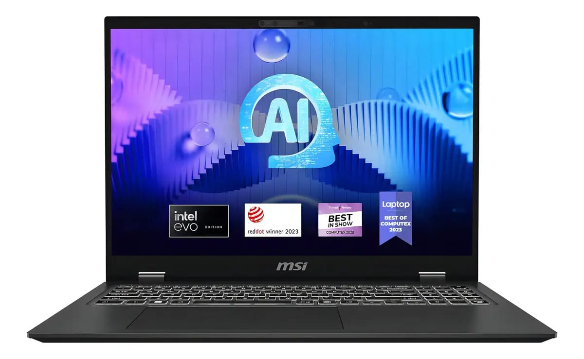 Notebook Msi Prestige 16 Ai Evo B1MG-020us - Intel Ultra 7-155h, tela OLED
