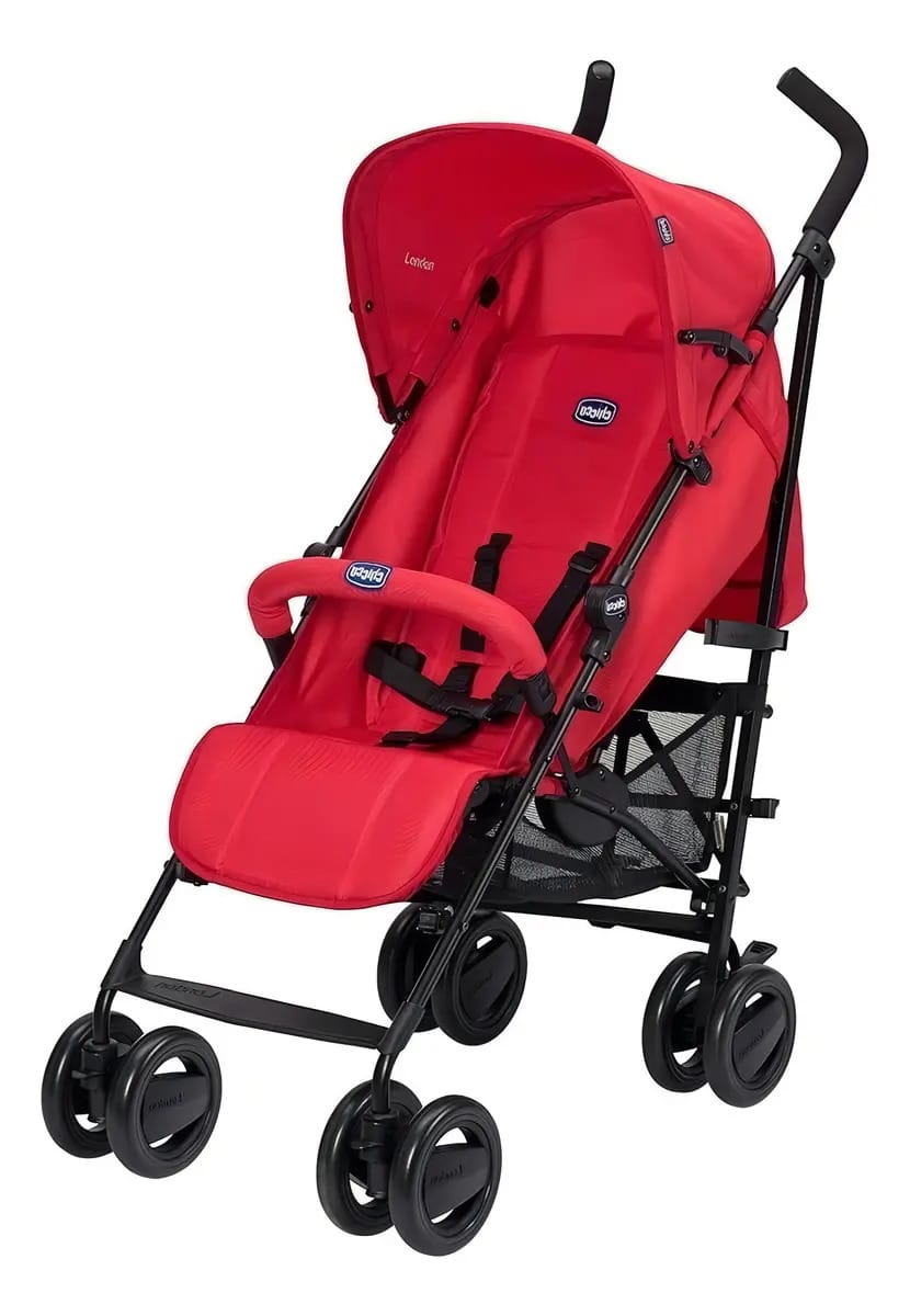 Carrinho de bebê de paseio Chicco Juvenile London red passion
