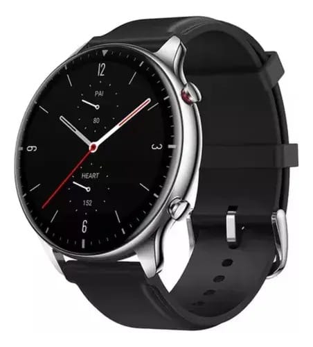 Amazfit Fashion GTR 2 Nova Versão 2024 A1952 Cor da caixa Chumbo/Prata Cor da Pulseira Preta